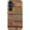 Early American Wood Planks Galaxy S25 Impact Case